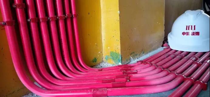 中策装饰 电路排线